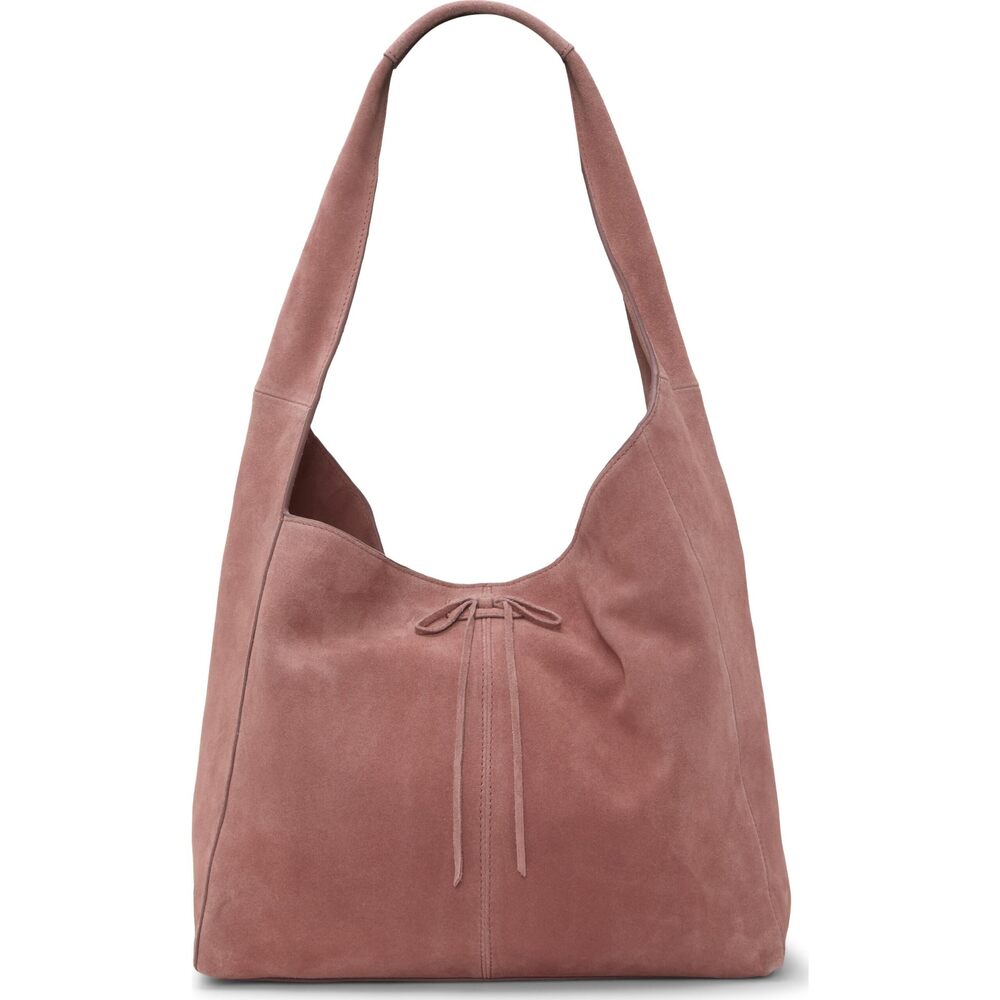 4225 Clem Medium Suede Hobo Bag